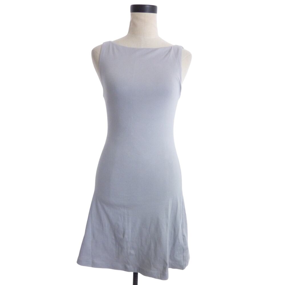 Kookai NWT Womens Carrie Mini Dress Size 4 EU 36 Cotton Silver Gray Sleeveless